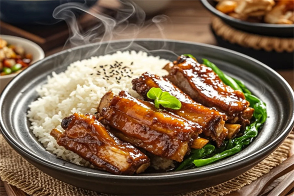 懒人排骨饭