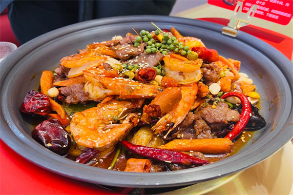 麻桌辣凳麻辣香锅