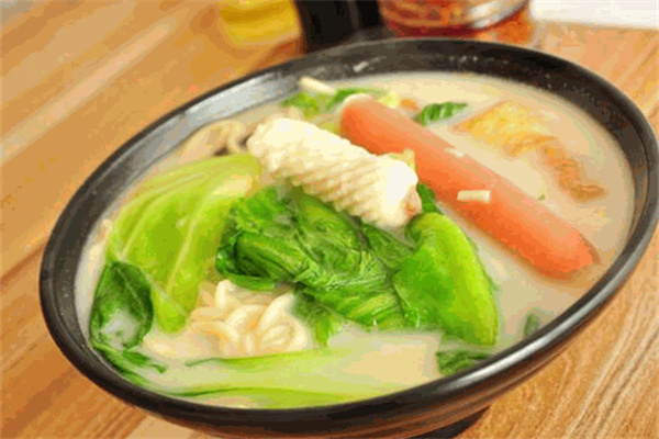 骨头汤烫菜