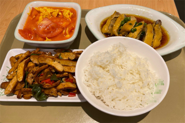 3+2中式快餐