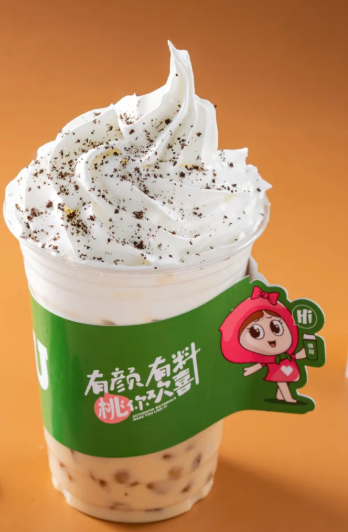 臻甜桃气酸奶加盟费多少
