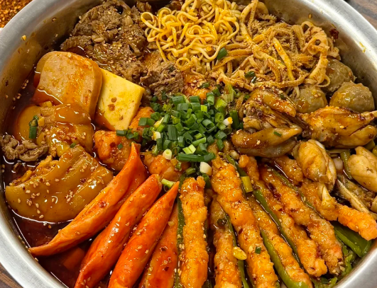 火锅冒菜