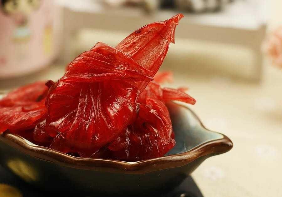 蓉一品洛神花果脯 