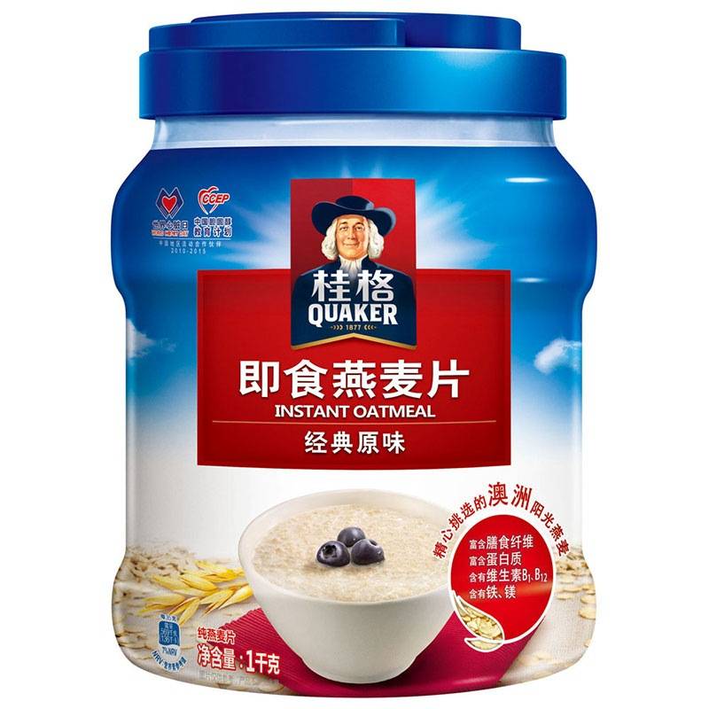喵小萌桂格即食燕麦片