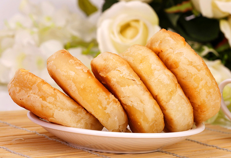 索味绿豆糕饼 