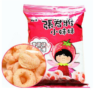 张君雅小妹妹草莓味甜甜圈