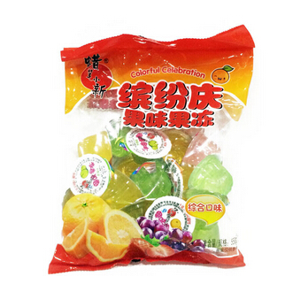 蜡笔小新缤纷庆果味果冻