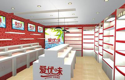爱优味零食加盟店